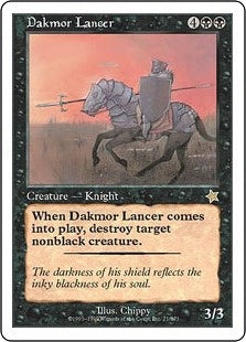 [071]【EN】ダクムーアの槍騎兵/Dakmor Lancer【S99】[R][黒]