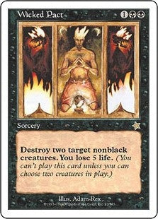[092]【EN】血塗られた取り引き/Wicked Pact【S99】[R][黒]