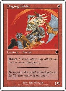 [114]【EN】怒り狂うゴブリン/Raging Goblin【S99】[C][赤]