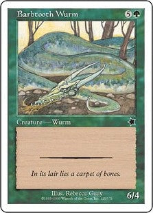 [125]【EN】棘状歯のワーム/Barbtooth Wurm【S99】[C][緑]