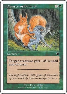 [132]【EN】超巨大化/Monstrous Growth【S99】[C][緑]