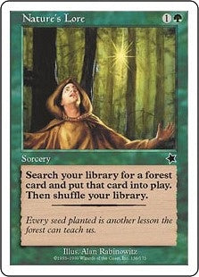 [136]【EN】自然の知識/Nature's Lore【S99】[C][緑]