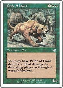 [139]【EN】ライオンの群れ/Pride of Lions【S99】[U][緑]