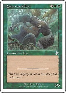 [141]【EN】シルバーバック/Silverback Ape【S99】[U][緑]