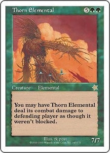 [147]【EN】茨の精霊/Thorn Elemental【S99】[R][緑]
