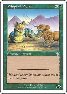 [149]【EN】鞭尾のワーム/Whiptail Wurm【S99】[U][緑]