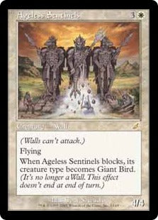 [001]【JP】【FOIL】老いざる歩哨/Ageless Sentinels【SCG】[R][白]
