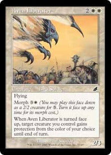 [004]【EN】【FOIL】エイヴンの解放者/Aven Liberator【SCG】[C][白]