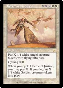[008]【EN】【FOIL】正義の命令/Decree of Justice【SCG】[R][白]