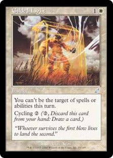 [016]【EN】【FOIL】金粉の光/Gilded Light【SCG】[U][白]