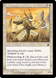 [019]【EN】【FOIL】気高き院僧/Noble Templar【SCG】[C][白]