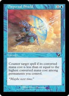 [033]【JP】【FOIL】分散の盾/Dispersal Shield【SCG】[C][青]