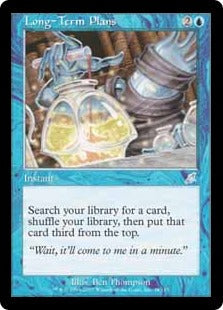 [038]【EN】【FOIL】長期計画/Long-Term Plans【SCG】[U][青]