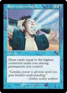 [049]【EN】流れ込む知識/Rush of Knowledge【SCG】[C][青]