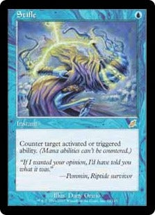 [052]【EN】【FOIL】もみ消し/Stifle【SCG】[R][青]