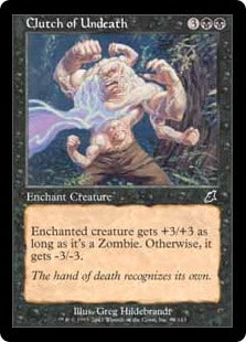 [061]【JP】【FOIL】すがりつく不死/Clutch of Undeath【SCG】[C][黒]