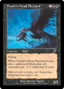 [063]【EN】死神頭のノスリ/Death's-Head Buzzard【SCG】[C][黒]