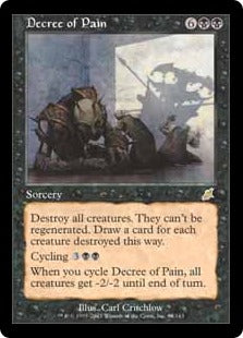 [064]【JP】【FOIL】苦痛の命令/Decree of Pain【SCG】[R][黒]
