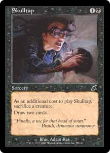 [073]【EN】【FOIL】頭叩き/Skulltap【SCG】[C][黒]