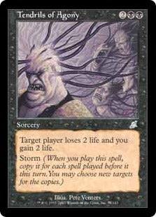 [075]【EN】【FOIL】苦悶の触手/Tendrils of Agony【SCG】[U][黒]