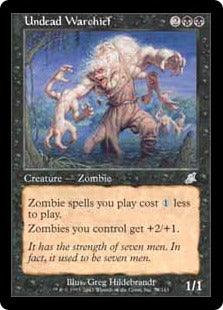 [078]【JP】【FOIL】アンデッドの戦長/Undead Warchief【SCG】[U][黒]