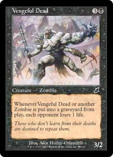 [080]【JP】復讐に燃えた死者/Vengeful Dead【SCG】[C][黒]