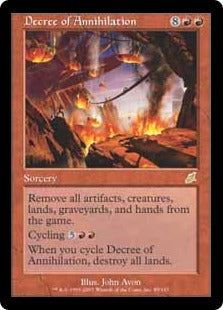 [085]【JP】滅殺の命令/Decree of Annihilation【SCG】[R][赤]