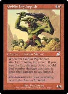 [095]【EN】ゴブリンの人格崩壊者/Goblin Psychopath【SCG】[U][赤]