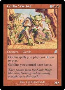 [097]【JP】ゴブリンの戦長/Goblin Warchief【SCG】[U][赤]