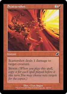 [102]【EN】【FOIL】乱射/Scattershot【SCG】[C][赤]