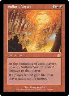 [106]【EN】【FOIL】硫黄の渦/Sulfuric Vortex【SCG】[R][赤]