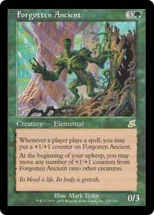[120]【JP】【FOIL】忘れられた古霊/Forgotten Ancient【SCG】[R][緑]