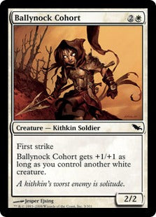 [003]【EN】バリーノックの群勢/Ballynock Cohort【SHM】[C][白]
