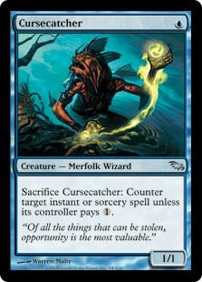 [034]【EN】【FOIL】呪い捕らえ/Cursecatcher【SHM】[U][青]