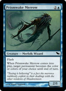 [046]【EN】【FOIL】虹跡のメロウ/Prismwake Merrow【SHM】[C][青]