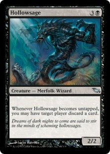 [069]【EN】【FOIL】虚賢者/Hollowsage【SHM】[U][黒]