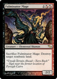 [162]【EN】【FOIL】大爆発の魔道士/Fulminator Mage【SHM】[R][多色]