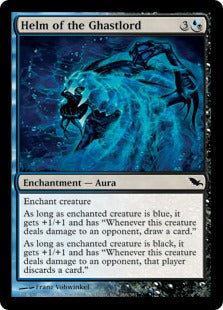 [173]【EN】【FOIL】恐君主の兜/Helm of the Ghastlord【SHM】[C][多色]