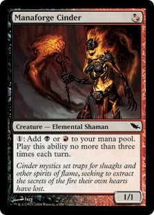 [180]【EN】魔力炉の燃えがら/Manaforge Cinder【SHM】[C][多色]
