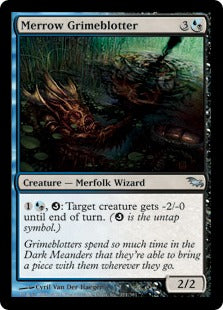 [186]【EN】【FOIL】メロウの垢吐き/Merrow Grimeblotter【SHM】[U][多色]