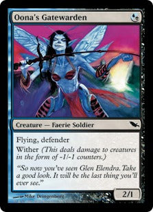 [193]【EN】【FOIL】ウーナの門の管理人/Oona's Gatewarden【SHM】[C][多色]