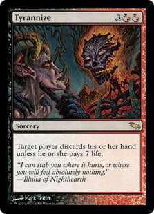 [236]【EN】【FOIL】圧制/Tyrannize【SHM】[R][多色]
