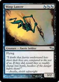 [240]【EN】【FOIL】スズメバチの槍兵/Wasp Lancer【SHM】[U][多色]