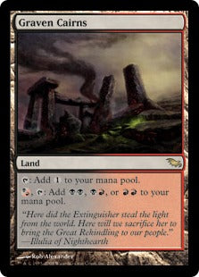 [272]【EN】【FOIL】偶像の石塚/Graven Cairns【SHM】[R][土地]