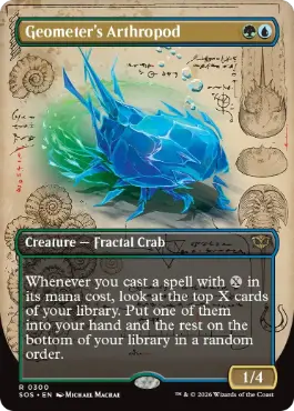 [300]【EN】【FOIL】■ボーダーレス■幾何学の節足動物/Geometer's Arthropod【SOS】[多色][R]