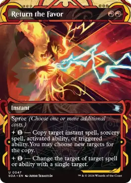 [047]【EN】【FOIL】しっぺ返し/Return the Favor【SOA】[赤][U]