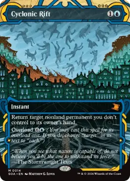 [014]【EN】【FOIL】サイクロンの裂け目/Cyclonic Rift【SOA】[青][M]