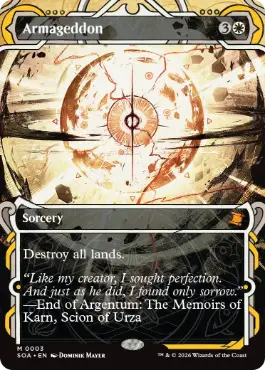 [003]【EN】【FOIL】ハルマゲドン/Armageddon【SOA】[白][M]