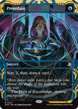 [021]【EN】定業/Preordain【SOA】[青][R]