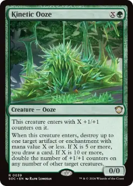 [039]【EN】動力学的軟泥/Kinetic Ooze【SOC】[R][緑]